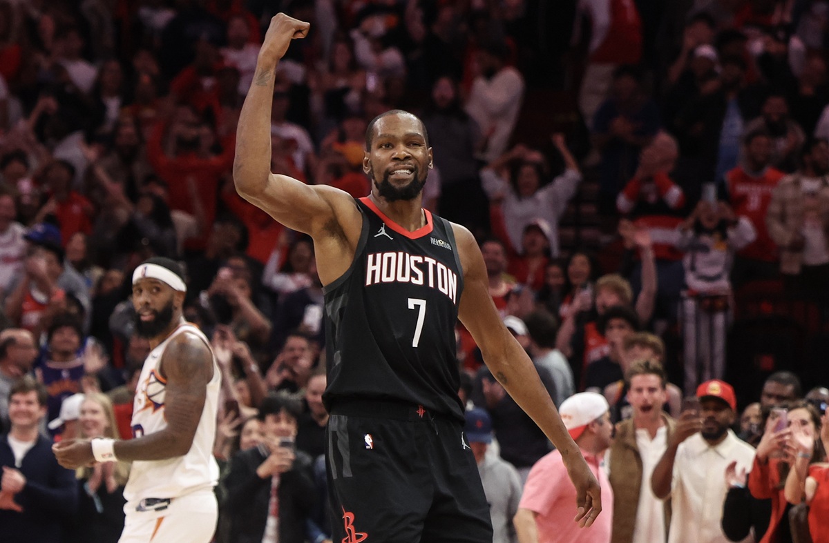 Kevin Durant (Rockets) contre les Suns