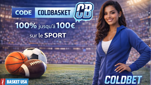 Code promo Coldbet sport : jusqu'à 100 € de freebets en bonus de bienvenue.