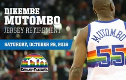 Les Nuggets vont retirer le maillot de Dikembe Mutombo