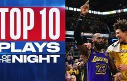 Le Top 10 de la nuit | Guerschon Yabusele au dunk, Nicolas Batum au contre !