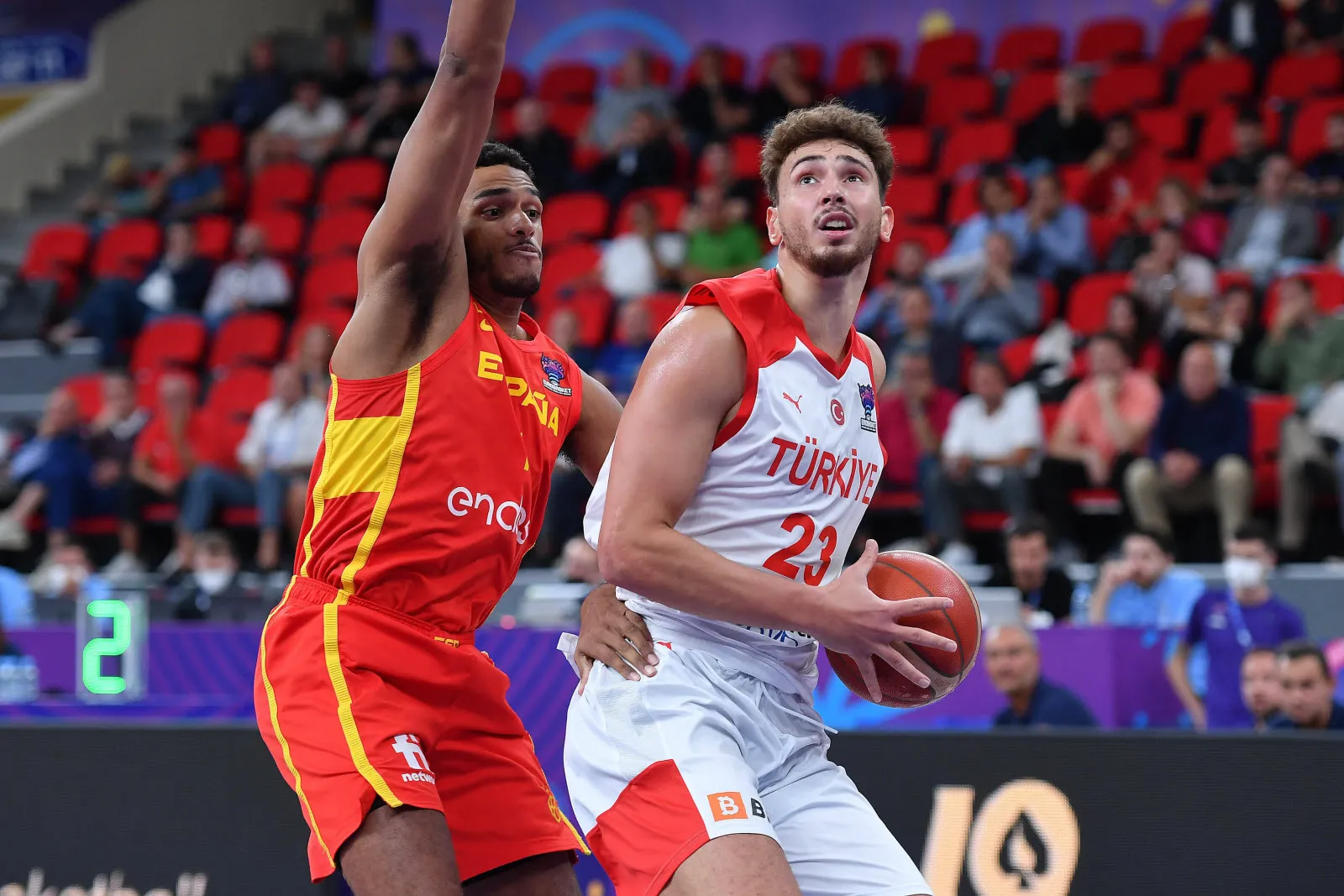 Alperen Sengun avec la Turquie