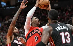 RJ Barrett, le patron canadien de la Scotiabank Arena