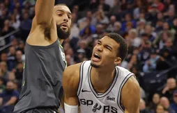 Rudy Gobert donne la leçon à Victor Wembanyama : 15e défaite de suite des Spurs !