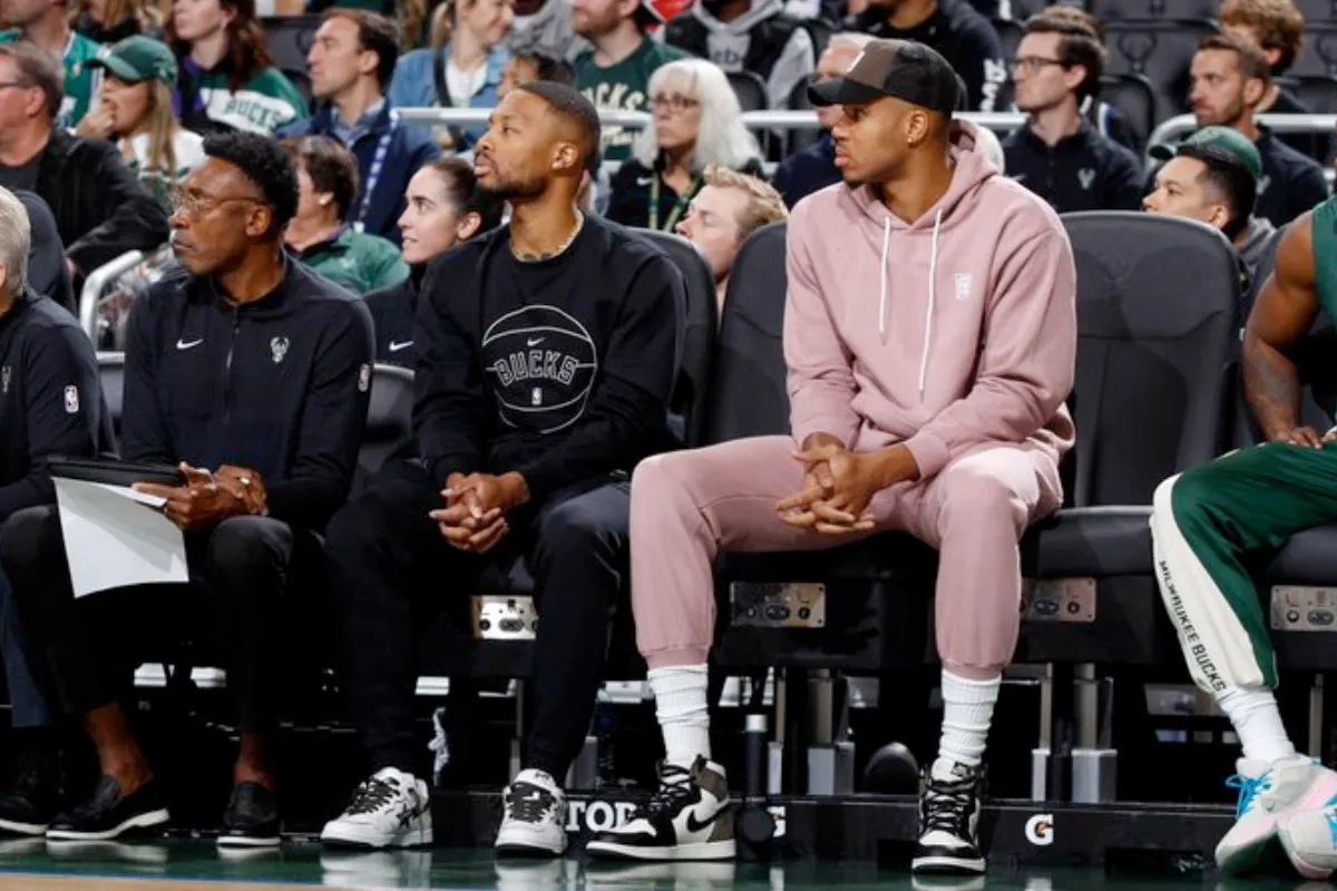 Damian Lillard avec les Bucks