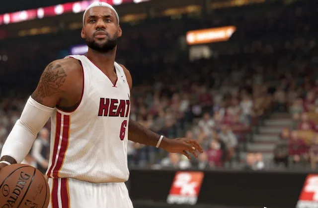 LeBron James sur PS4