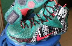 Nike : les premières images des chaussures de LeBron James pour Noël