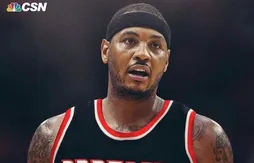 C.J. McCollum drague Carmelo Anthony
