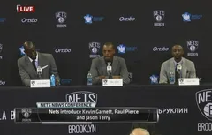 Brooklyn : les premiers mots de Paul Pierce et Kevin Garnett