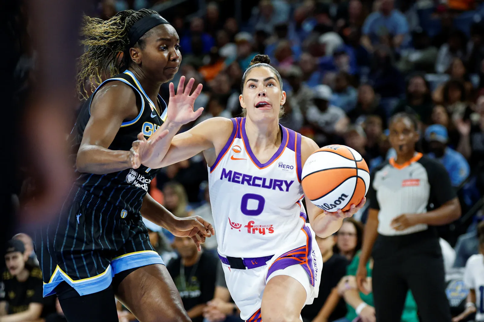 Kelsey Plum arrache sa première victoire avec le Mercury !