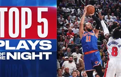 Le Top 5 de la nuit | Jalen Brunson met un point d’exclamation à son grand match