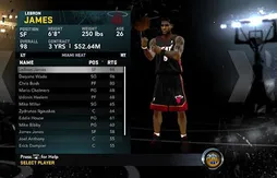 NBA 2K12 : LeBron James devant Dwyane Wade et Kobe Bryant