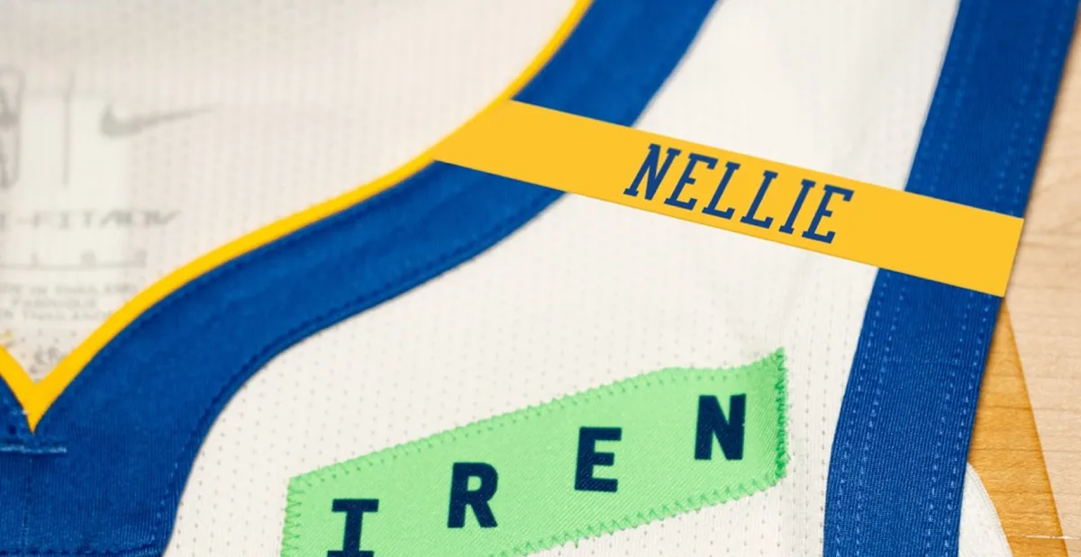 Un patch hommage à Don Nelson sur le maillot des Warriors