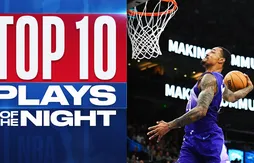 Le Top 10 de la nuit | Jay Huff fait doublement le show