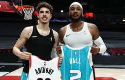 Carmelo Anthony fan de LaMelo Ball