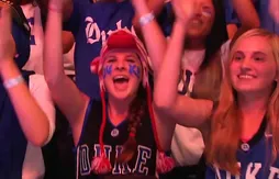 Duke a fêté son titre devant son public