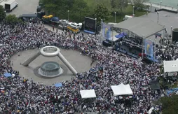 Les Pistons vont fêter les champions NBA 2004