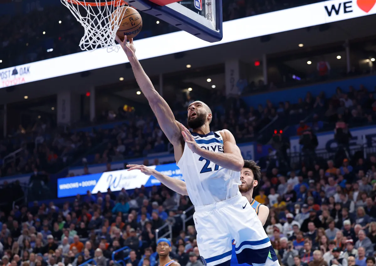 Rudy Gobert avec les Wolves
