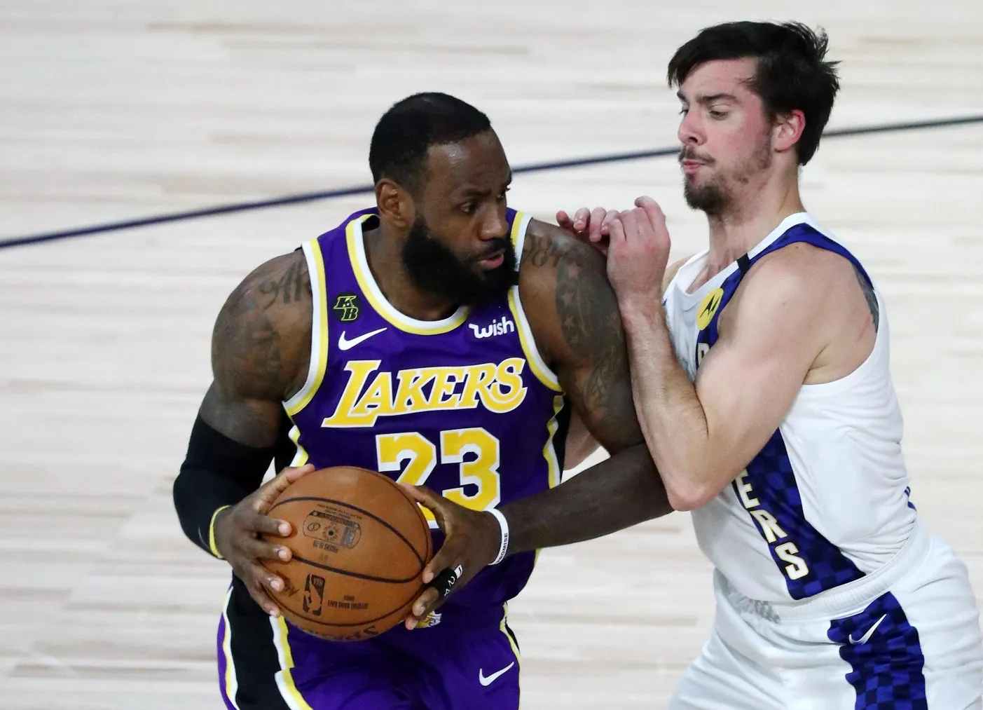 LeBron James TJ McConnell