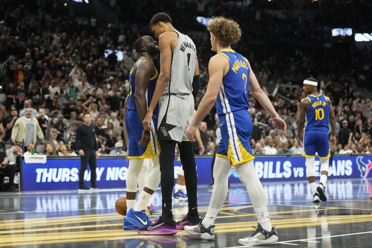 Draymond Green et Victor Wembanyama
