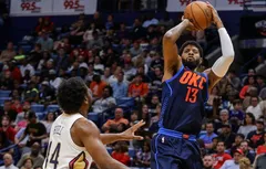 Paul George en avait plein le coude…