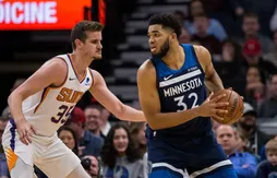 Le MVP de la nuit : Karl-Anthony Towns se régale encore face aux Suns