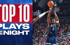 Le Top 10 de la nuit | Yves Missi grimpe sur Zach Edey