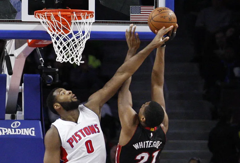 NBA: Miami Heat at Detroit Pistons