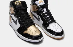 Une Air Jordan 1 en noir et or pour le All-Star Game