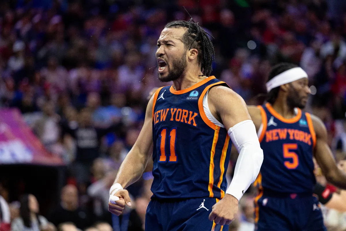 Jalen Brunson avec les Knicks