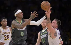Les Wolves assomment les Lakers d’entrée