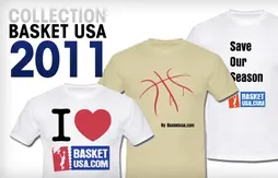 Basket USA lance sa boutique de T-shirts