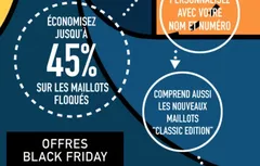 [Black Friday] Jusqu’à -45% sur les maillots NBA floqués sur le NBA Store