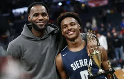 LeBron James espère toujours évoluer en NBA avec son fils