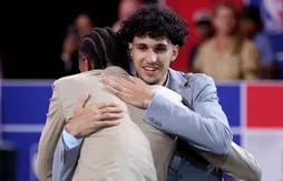 Zaccharie Risacher et Alex Sarr dans le meilleur cinq des rookies