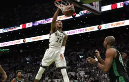 Malgré la défense des Celtics, Giannis Antetokounmpo a pesé de tout son poids