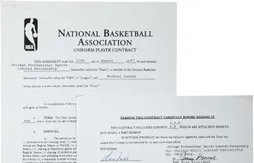 Michael Jordan : son contrat de 33 millions de dollars sur un an mis aux enchères