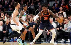 Malgré 57 points de Julius Randle, les Wolves braquent le Madison Square Garden !