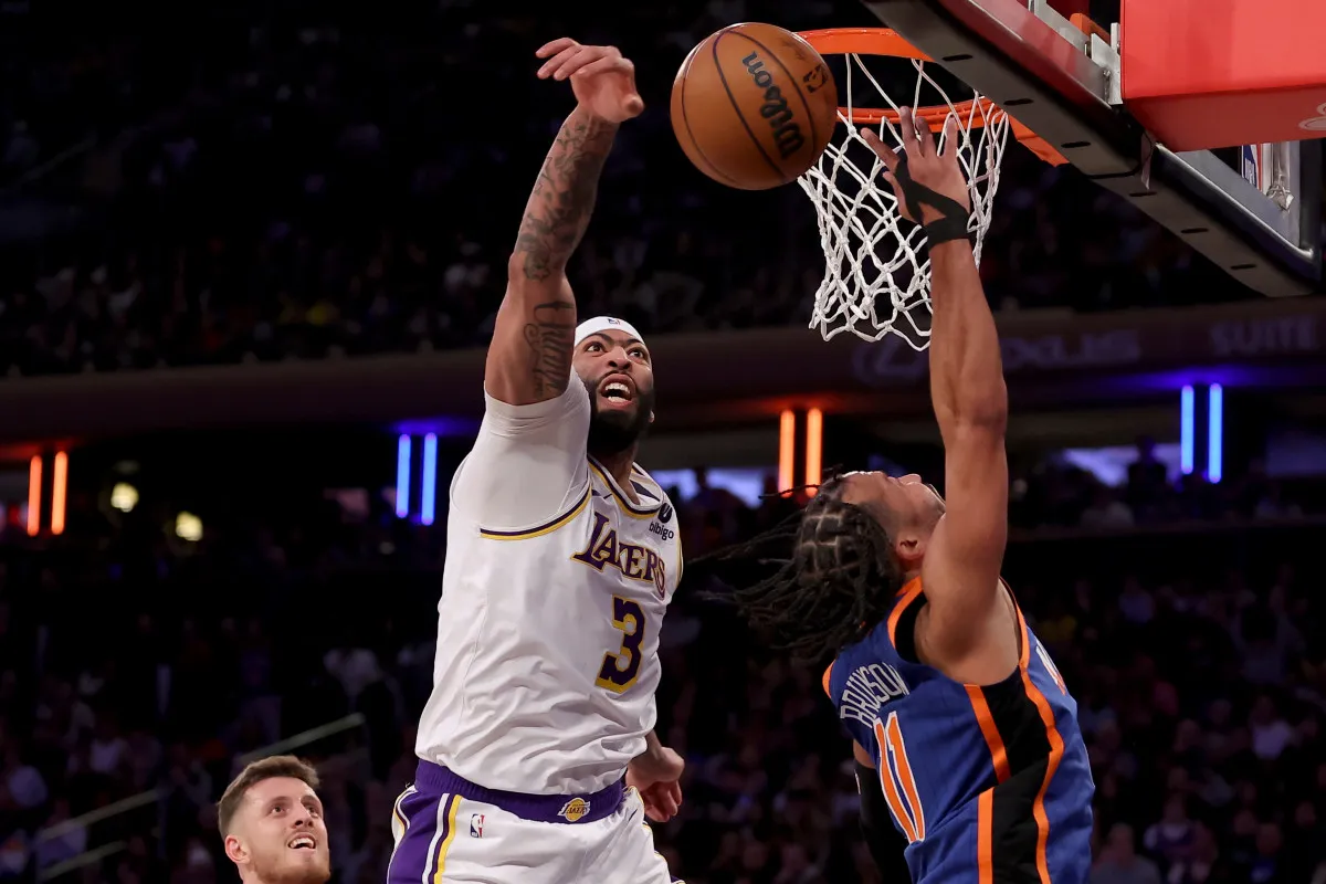 Anthony Davis et les Lakers