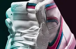 Une superbe Air Jordan 1 aux couleurs du Miami “Vice”