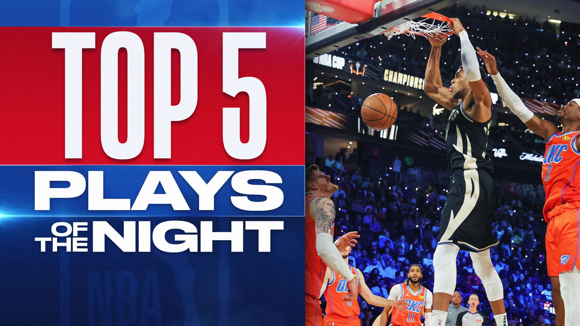 Le Top 5 de la nuit