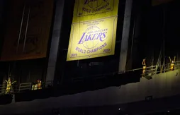 La bannière de champion 2020 au plafond du Staples Center, les Lakers pensent à la suivante