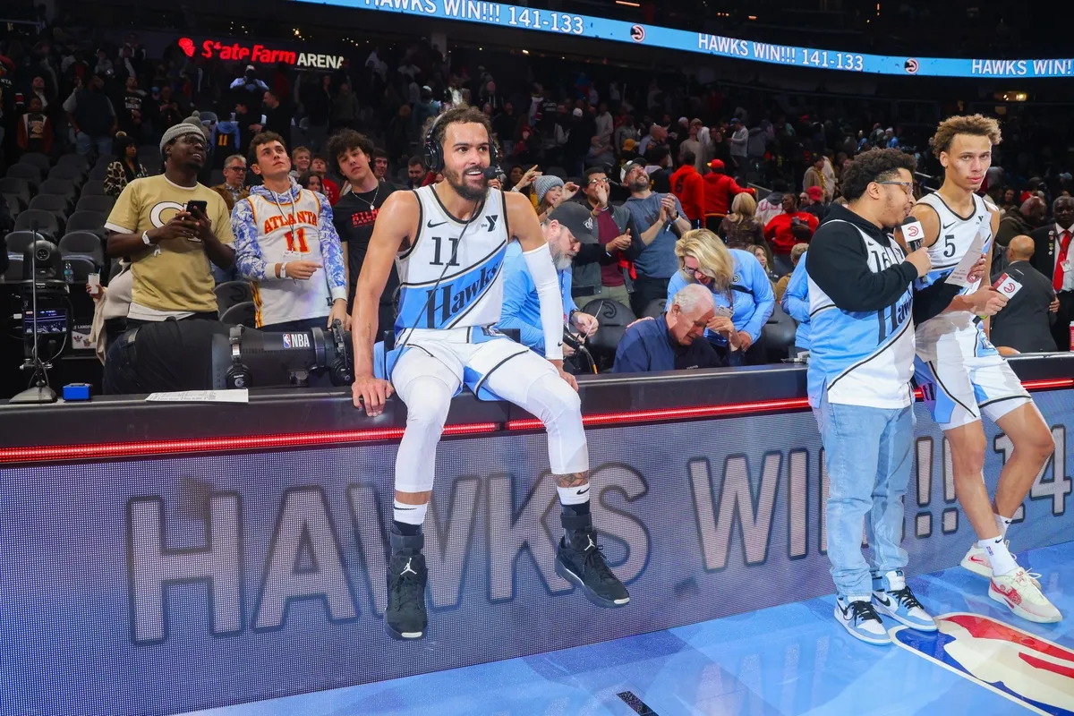 Trae Young avec les Hawks