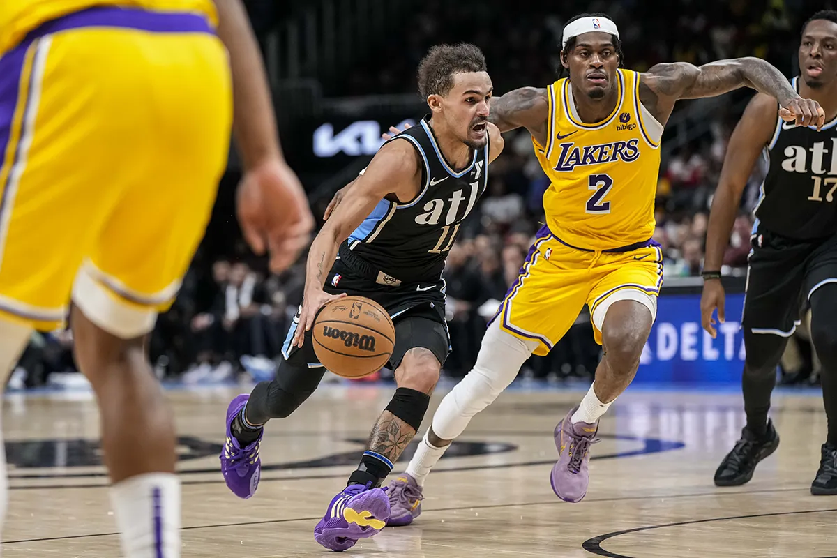 Trae Young et les Hawks ont épuisé les vieux Lakers