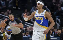 Le MVP de la nuit | Andrew Nembhard dans la peau de Tyrese Haliburton