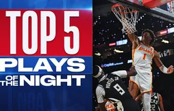 Le Top 5 de la nuit | Giannis Antetokounmpo et Jabari Smith Jr. éteignent la lumière
