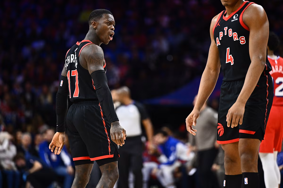 Dennis Schroder avec les Raptors