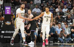 Larry Nance Jr. reste bouche bée devant Brandon Ingram et CJ McCollum