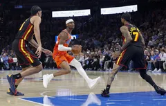 Le Thunder doit s’employer face aux shooteurs fous des Hawks