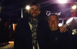 Kevin Love en visite à Boston