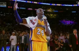 Les images des adieux de Kobe Bryant : “Les années difficiles me rendent plus fier que les titres”